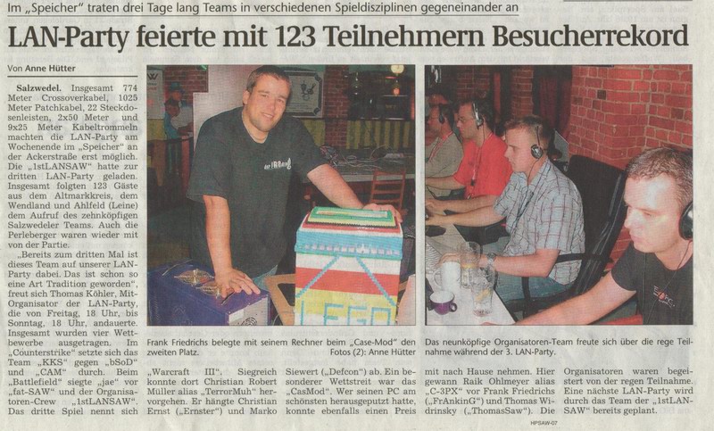 Volksstimme 29.09.2003